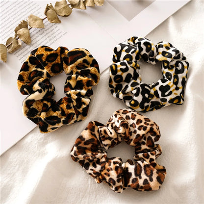 Leoparden Haargummis