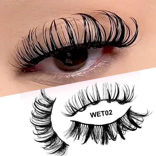 Fakelashes - Wet Stil, nasser Stil